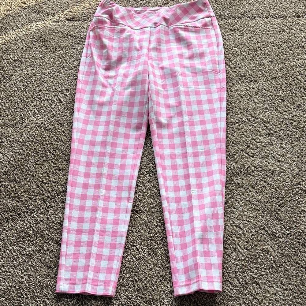 Pink and White Checkered TAIL golf pants. 
Never worn.